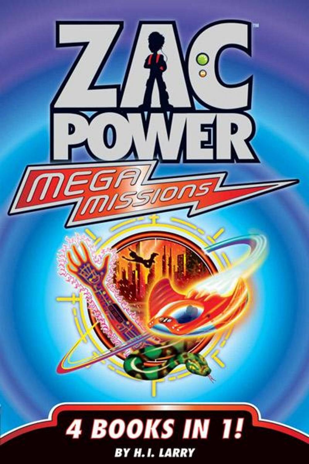 Big bigCover of Zac Power Mega Missions: 4 Books In 1