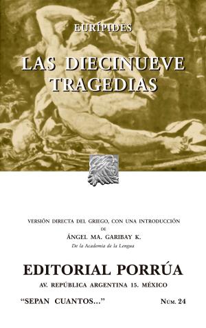Cover of the book Las diecinueve tragedias by Ana María Menéndez Marcín