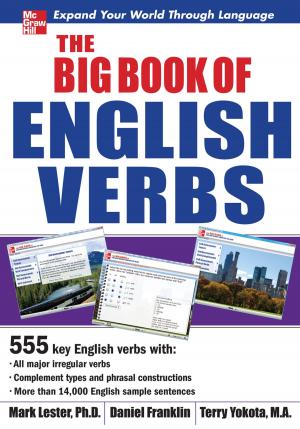 Cover of the book The Big Book of English Verbs by Jason Miles, Karen Lacey
