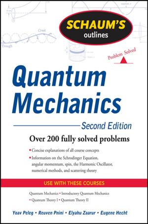 Cover of the book Schaum's Outline of Quantum Mechanics, Second Edition by Eric S. Pelletier