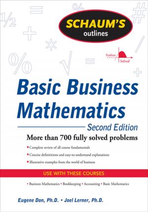 Cover of the book Schaum's Outline of Basic Business Mathematics, 2ed by Frank J. Fabozzi, Steven V. Mann