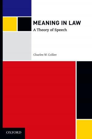 Cover of the book Meaning in Law: A Theory of Speech by Glynn S. Hughes