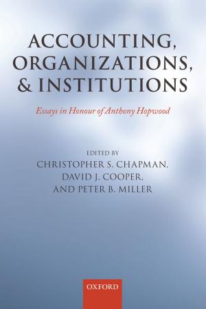 Cover of the book Accounting, Organizations, and Institutions by Kim Talus