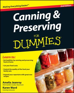 Cover of the book Canning and Preserving For Dummies by Graeme Maxton