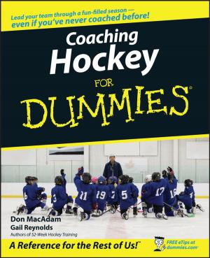 Cover of the book Coaching Hockey For Dummies by Sarah Edison Knapp, Arthur E. Jongsma Jr.
