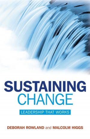 Cover of the book Sustaining Change by Alan Cooper, Robert Reimann, David Cronin, Christopher Noessel