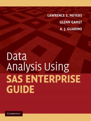 Cover of the book Data Analysis Using SAS Enterprise Guide by Lawrence S. Rothenberg