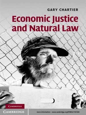Cover of the book Economic Justice and Natural Law by Martin Williams