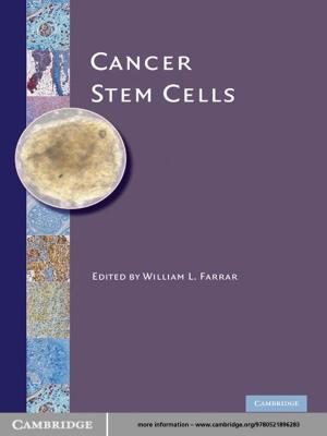 Cover of the book Cancer Stem Cells by Arthur O. Eger, Huub Ehlhardt