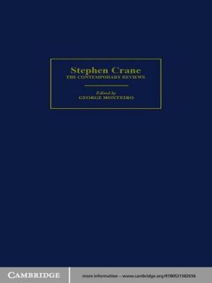 Cover of the book Stephen Crane by Anthony Brueckner, Gary Ebbs