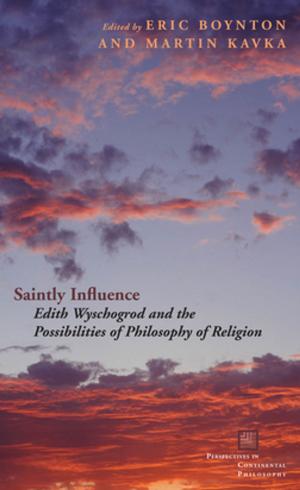 Cover of the book Saintly Influence by Massimo Cacciari