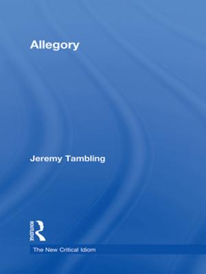 Book cover of Allegory