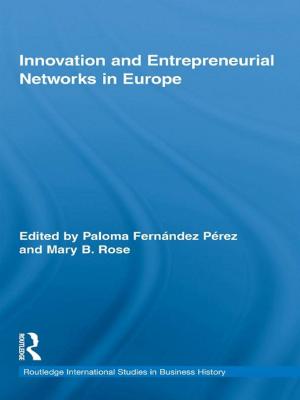 Cover of the book Innovation and Entrepreneurial Networks in Europe by Souchou Yao