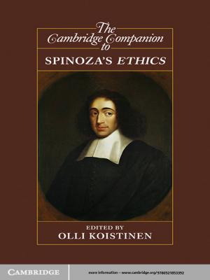 Cover of the book The Cambridge Companion to Spinoza's Ethics by David Beard