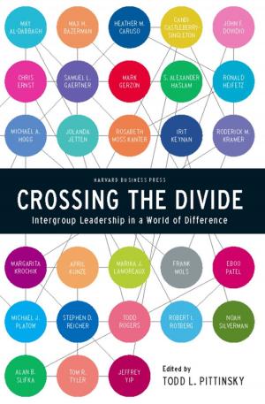 Cover of the book Crossing the Divide by Harvard Business Review, Clayton M. Christensen, Theordore Levitt, Philip Kotler, Fred Reichheld