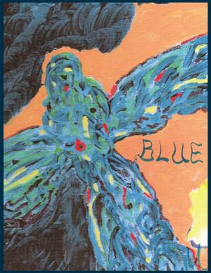 Cover of the book Blue by Frank Benjamin Kamara