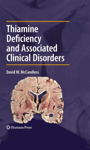Book cover of Thiamine Deficiency and Associated Clinical Disorders