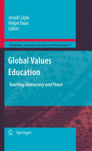 Cover of the book Global Values Education by Manfred Mudelsee