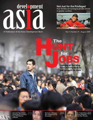 Cover of the book Development Asia—The Hunt for Jobs by Shinji Kawai, Taiji Inui