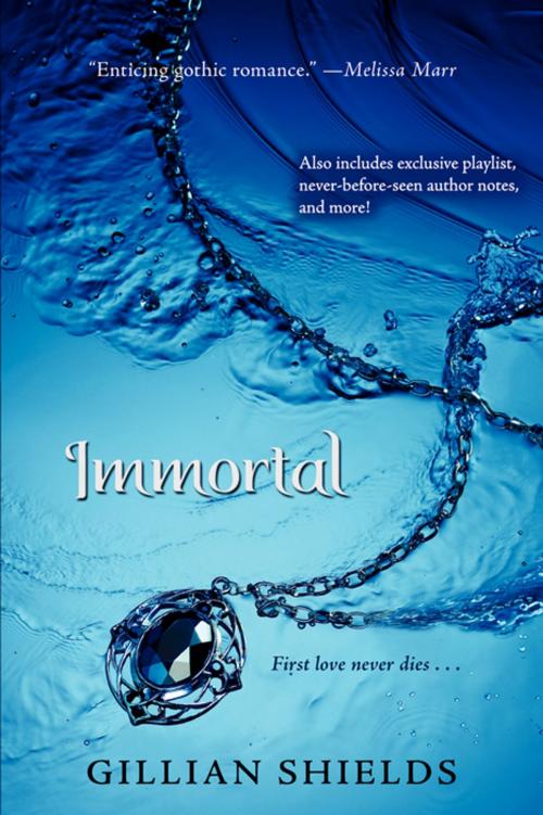 Cover of the book Immortal by Gillian Shields, Katherine Tegen Books