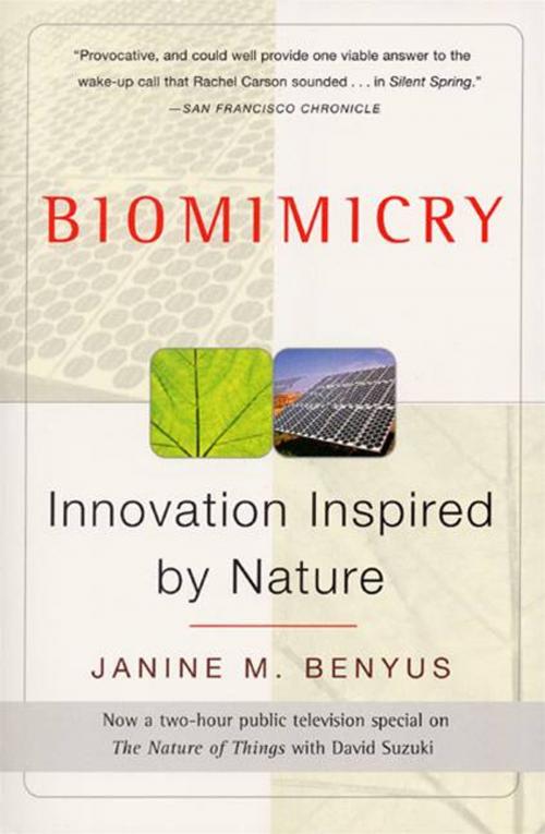 Cover of the book Biomimicry by Janine M Benyus, HarperCollins e-books