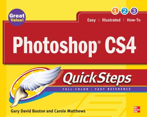 Cover of the book Photoshop CS4 QuickSteps by Carole Matthews, Gary David Bouton, McGraw-Hill Education