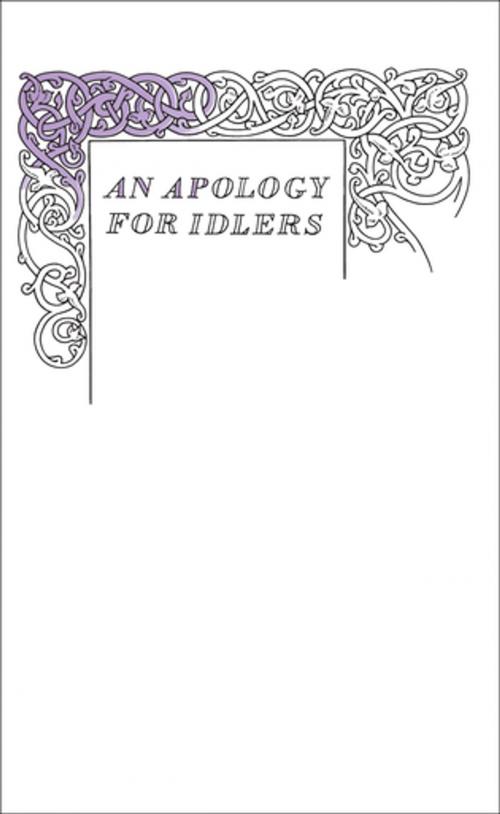 Cover of the book An Apology for Idlers by Robert Louis Stevenson, Penguin Books Ltd