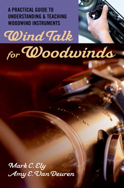 Cover of the book Wind Talk for Woodwinds by Mark C. Ely, Amy E. Van Deuren, Oxford University Press
