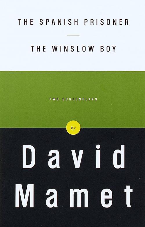 Cover of the book The Spanish Prisoner and The Winslow Boy by David Mamet, Knopf Doubleday Publishing Group