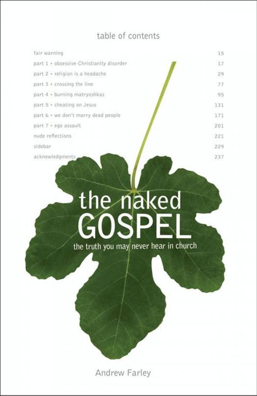 Cover of the book The Naked Gospel by Andrew Farley, Zondervan