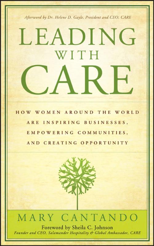 Cover of the book Leading with Care by Mary Cantando, Wiley