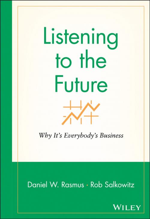 Cover of the book Listening to the Future by Daniel W. Rasmus, Rob Salkowitz, Wiley