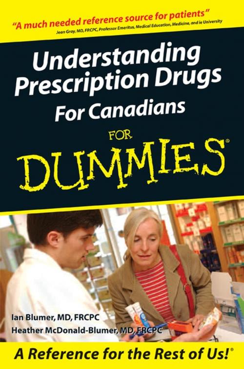 Cover of the book Understanding Prescription Drugs For Canadians For Dummies by Heather McDonald-Blumer MD, Ian Blumer, Wiley