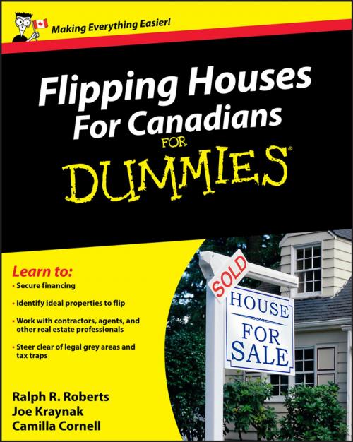 Cover of the book Flipping Houses For Canadians For Dummies by Ralph R. Roberts, Wiley