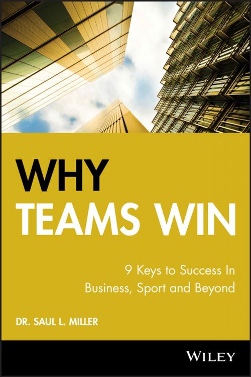 Cover of the book Why Teams Win by Saul L. Miller, Wiley