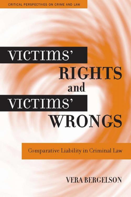 Cover of the book Victims' Rights and Victims' Wrongs by Vera Bergelson, Stanford University Press