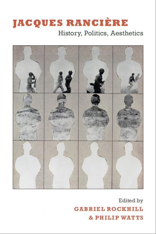 Cover of the book Jacques Rancière by Kristin Ross, Alain Badiou, Duke University Press