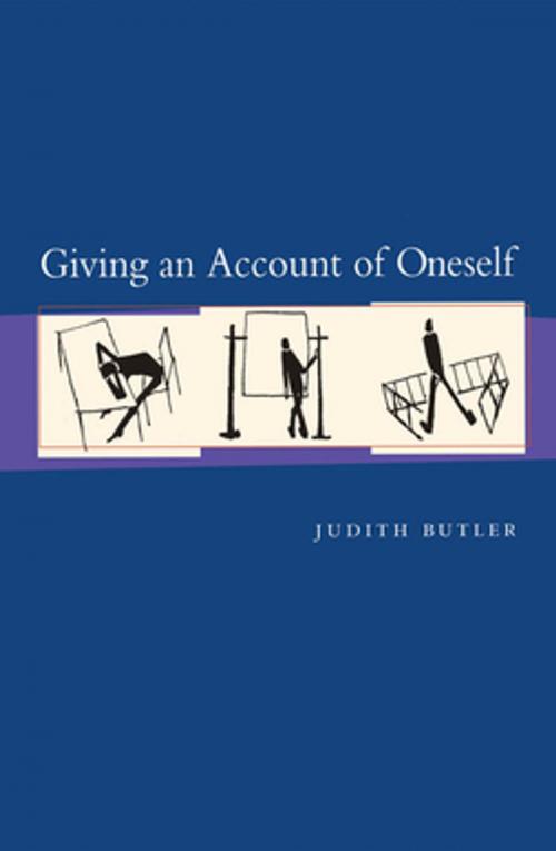 Cover of the book Giving an Account of Oneself by Judith P. Butler, Fordham University Press