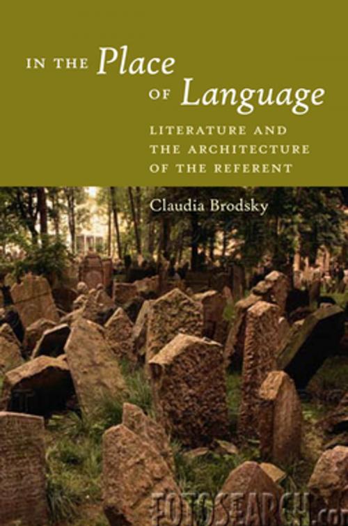 Cover of the book In the Place of Language by Claudia Brodsky, Fordham University Press
