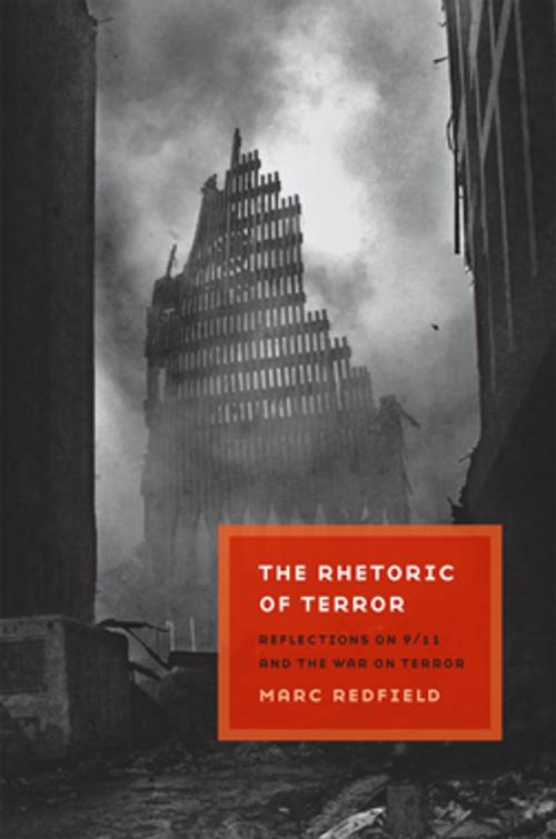 Cover of the book The Rhetoric of Terror by Marc Redfield, Fordham University Press