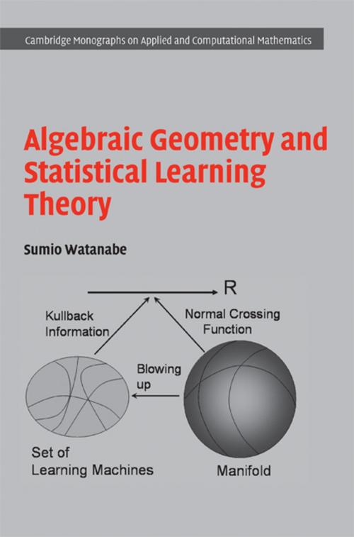 Cover of the book Algebraic Geometry and Statistical Learning Theory by Sumio Watanabe, Cambridge University Press