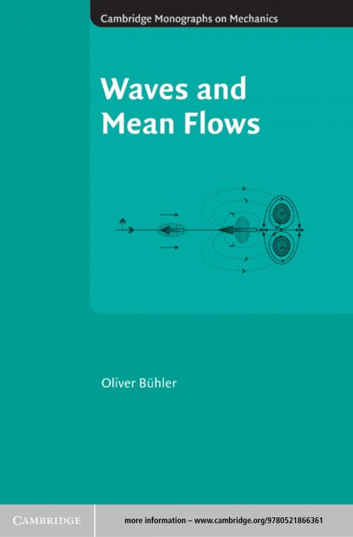 Cover of the book Waves and Mean Flows by Oliver Bühler, Cambridge University Press