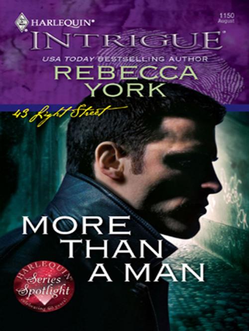 Cover of the book More Than a Man by Rebecca York, Harlequin