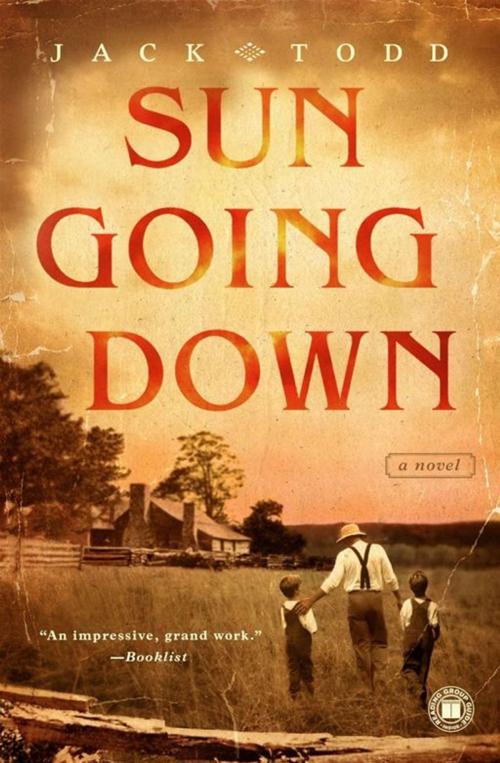 Cover of the book Sun Going Down by Jack Todd, Atria Books