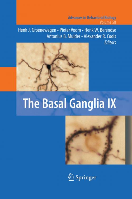 Cover of the book The Basal Ganglia IX by , Springer New York