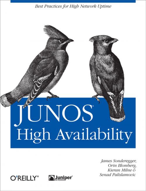 Cover of the book JUNOS High Availability by James  Sonderegger, Orin Blomberg, Kieran Milne, Senad Palislamovic, O'Reilly Media