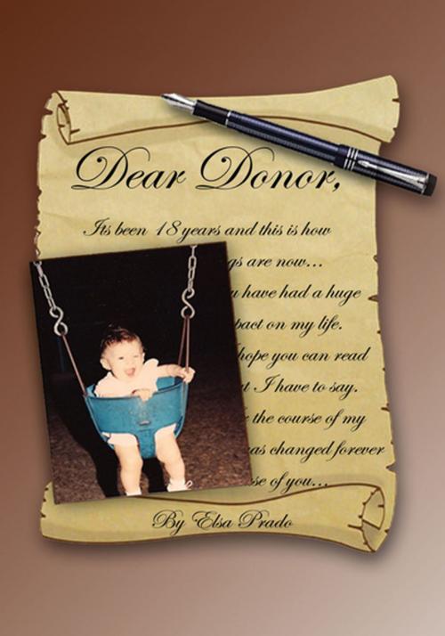 Cover of the book Dear Donor by Elsa Prado, Xlibris US