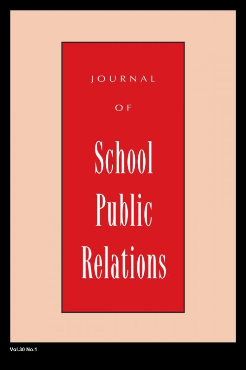 Cover of the book Jspr Vol 32-N3 by Journal of School Public Relations, Rowman & Littlefield Publishers