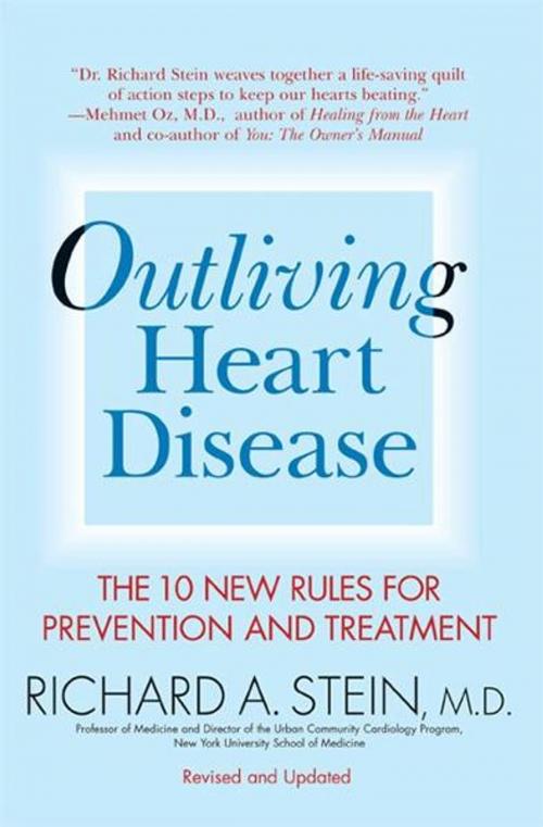 Cover of the book Outliving Heart Disease by Richard A. Stein M.D., Newmarket Press