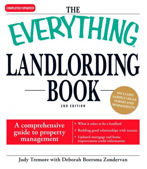 Cover of the book The Everything Landlording Book by Judy Tremore, Deborah Boersma Zonderman, Adams Media
